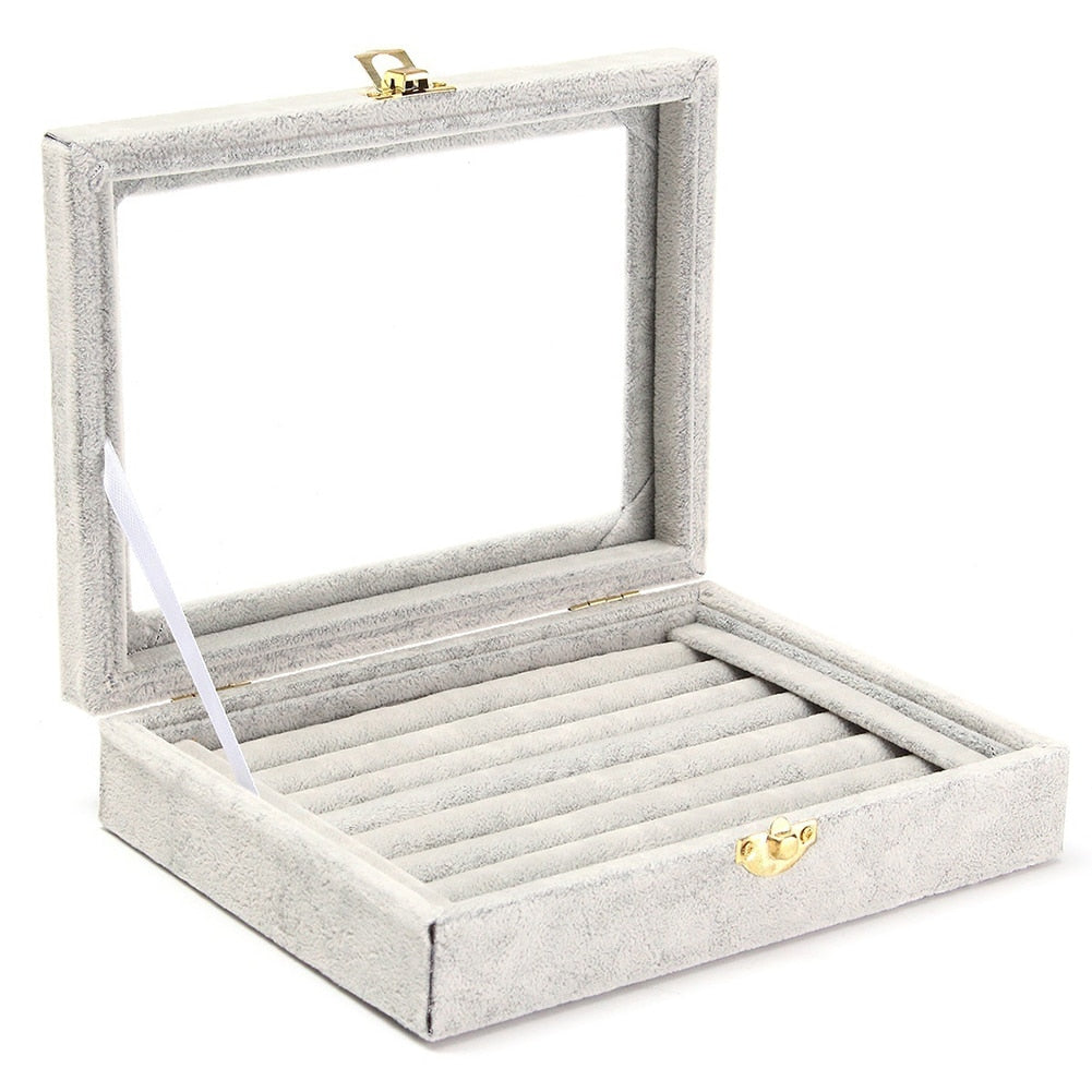 Ring the Alarm Jewelry Storage Box for Rings and Hoop Earrings